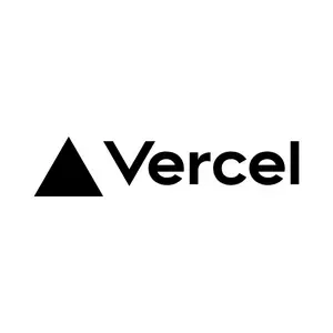 Logo de Vercel Cloud utilisé par l’Agence de référencement KYRANIS SEO pour l'hébergement de projets