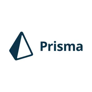 Logo de Prisma ORM utilisé par KYRANIS SEO pour une gestion simplifiée et sûre des bases de données
